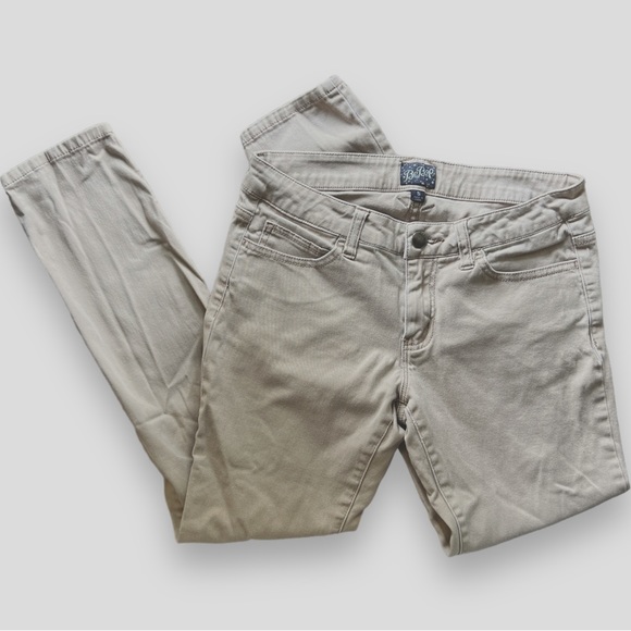 BeBop Women's Tan Junior Skinny Pants Small 5 - Picture 3 of 16